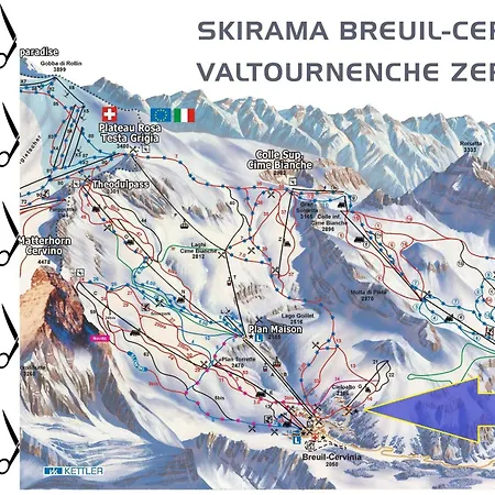 公寓 Residenza Del Cirmolo Cervinia Vda Vacanze In Vetta Cir 0205
