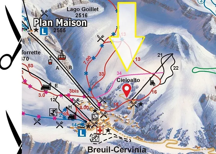Lägenhet Residenza Del Cirmolo Cervinia Vda Vacanze In Vetta Cir 0205 *
